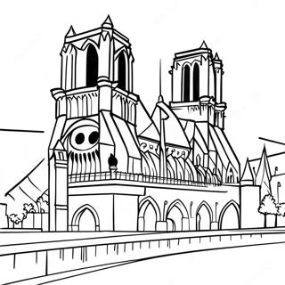 Notre Dame Målarbilder