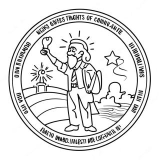 Interaktiv Rattigheternas Deklaration Malarbild 138081-69499