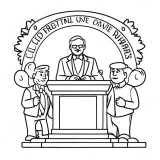 Barnvanlig Rattigheternas Deklaration Malarbild 138082-69503