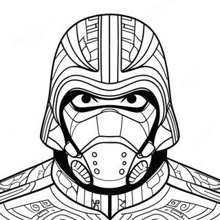 Kylo Ren Mask Malarbild 138210-69604