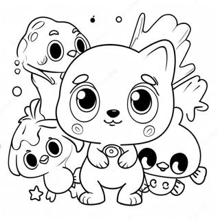 Dtkl Roliga Karaktarer Malarbild 138311-69675