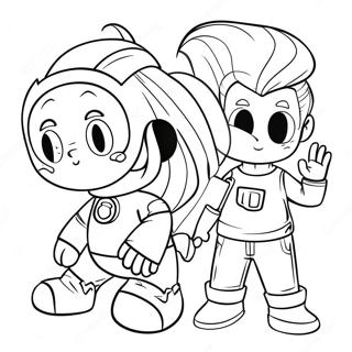 Dtkl Roliga Karaktarer Malarbild 138311-69676