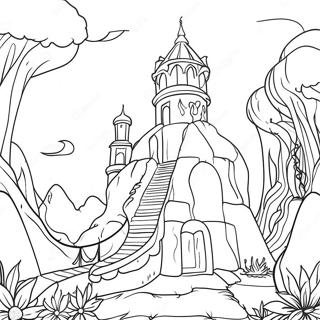 Dtkl Fantasivarld Malarbild 138314-69687