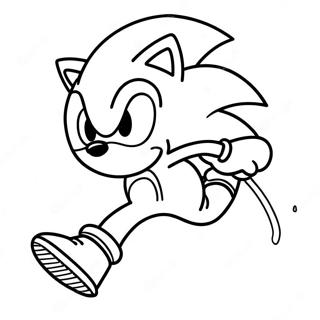 Sonic I Aktion Malarbild 138416-69761