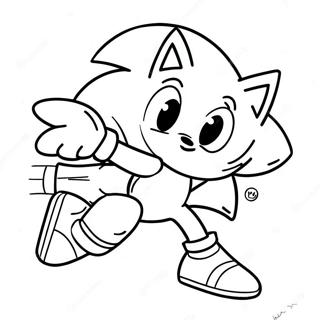 Aventyrlig Sonic Malarbild 138417-69765