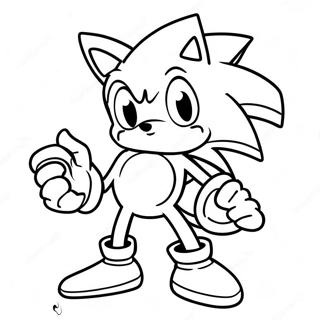 Aventyrlig Sonic Malarbild 138417-69767