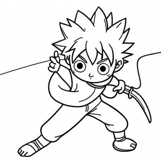 Killua I Aktion Malarbild 138592-69893