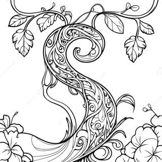 Slingrande Vine Malarbild 138619-69920