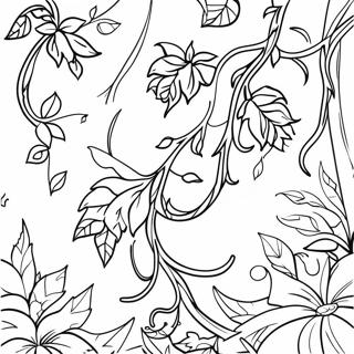 Frodig Gron Vine Malarbild 138620-69921