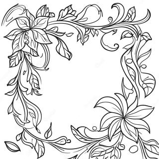 Frodig Gron Vine Malarbild 138620-69924