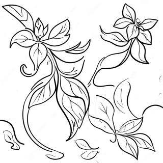 Blommande Vinstock Malarbild 138621-69925