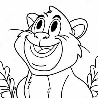 Taz Skrattande Hilariskt Malarbild 138645 69943