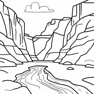 Grand Canyon Flodscen Malarbild 138773 70041