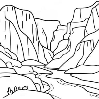 Grand Canyon Flodscen Malarbild 138773 70042