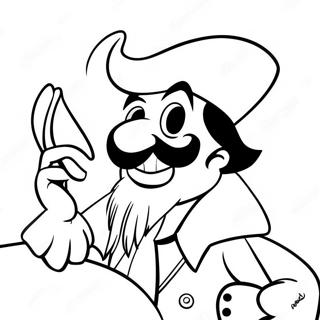 Kapten Kroks Listiga Malarbild 138900-70144