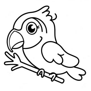 Scully Papegojan Malarbild 138901-70145