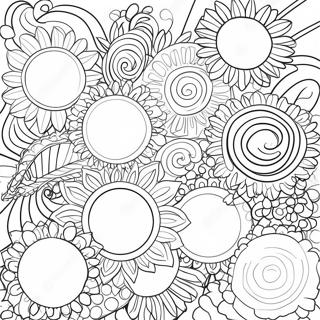 Ljusa Prickmarkorer Malarbild 139001-70216