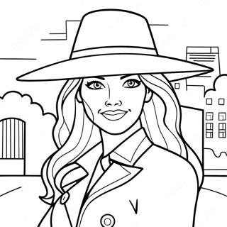 Carmen Sandiego Målarbilder