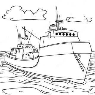 D Dagen Landstigningsfartyg Malarbild 139156 70340