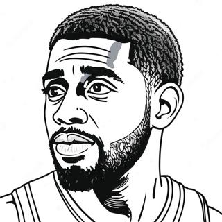 Kyrie Irving Målarbilder