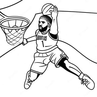 Kyrie Irving Målarbilder