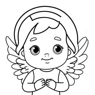 Liten Angel Malarbild 139411-70529