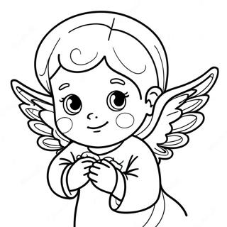 Liten Angel Malarbild 139411-70530