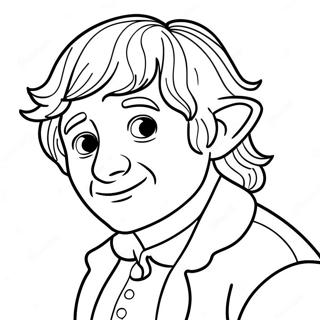 Bilbo Baggins Aventyr Malarbild 139487-70594