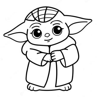 Baby Yoda Julmalarbild 139639-70710