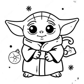 Baby Yoda Julmalarbild 139639-70712