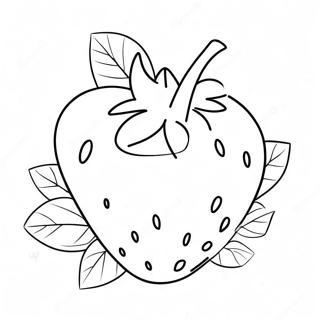 Sot Jordgubbe Malarbild 15255-3333