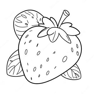 Sot Jordgubbe Malarbild 15255-3335