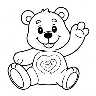 Care Bear Målarbilder