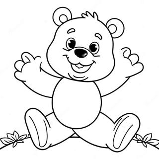 Glad Care Bear Malarbild 18526-4042