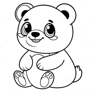 Lisa Frank Sot Panda Malarbild 19825-4337