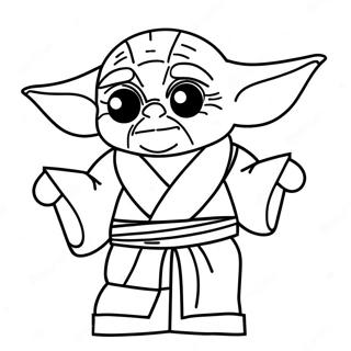 Lego Star Wars Yoda Malarbild 20461-4480