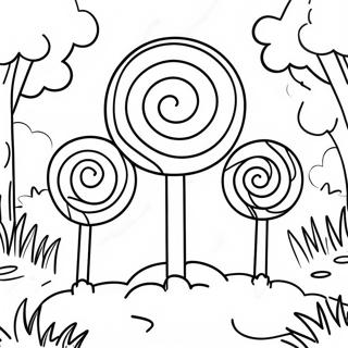 Lollipopskogen Malarbild 20635-4515