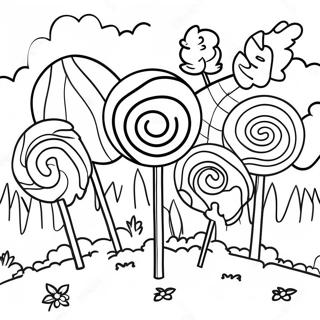 Lollipopskogen Malarbild 20635-4516