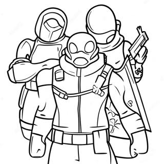 Fortnite Skins Samling Malarbild 2355-1323