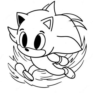 Sonic Exe Jagande Tails Malarbild 23886-5206