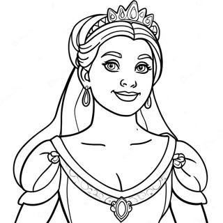 Fiona Som Prinsessa Malarbild 24077-5249