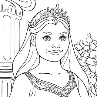 Fiona Som Prinsessa Malarbild 24077-5250