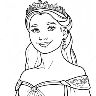 Fiona Som Prinsessa Malarbild 24077-5251