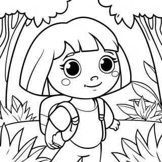 Dora Utforskaren I Djungeln Malarbild 24533 5352