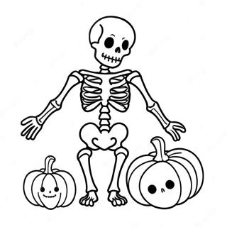 Skelett Målarbilder