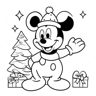 Mickey Mouse Jul Malarbild 25891-5642