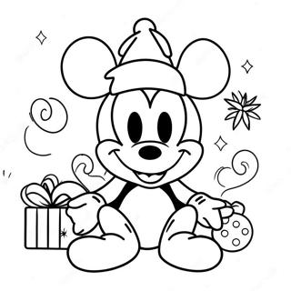 Mickey Mouse Jul Malarbild 25891-5643