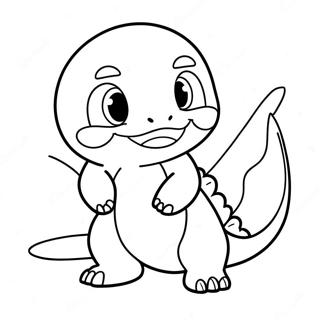 Sot Charmander Malarbild 27086-5895