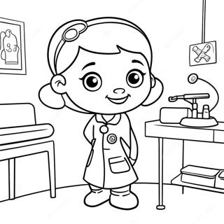 Doc Mcstuffins I Kliniken Malarbild 27295-5938