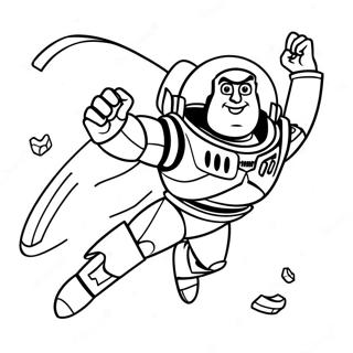 Buzz Lightyear Flyger Malarbild 28397-6177